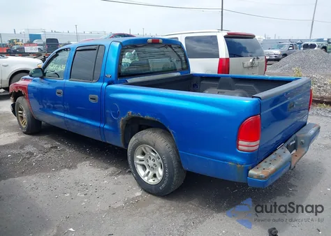 2001 Dodge Dakota Slt/Sport from USA, damaged, VIN 1B7GL2AN31S115001